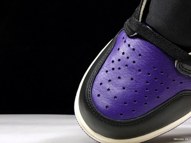 Cheap TB Jordan Purple Court 1 555088-501 Air 0823